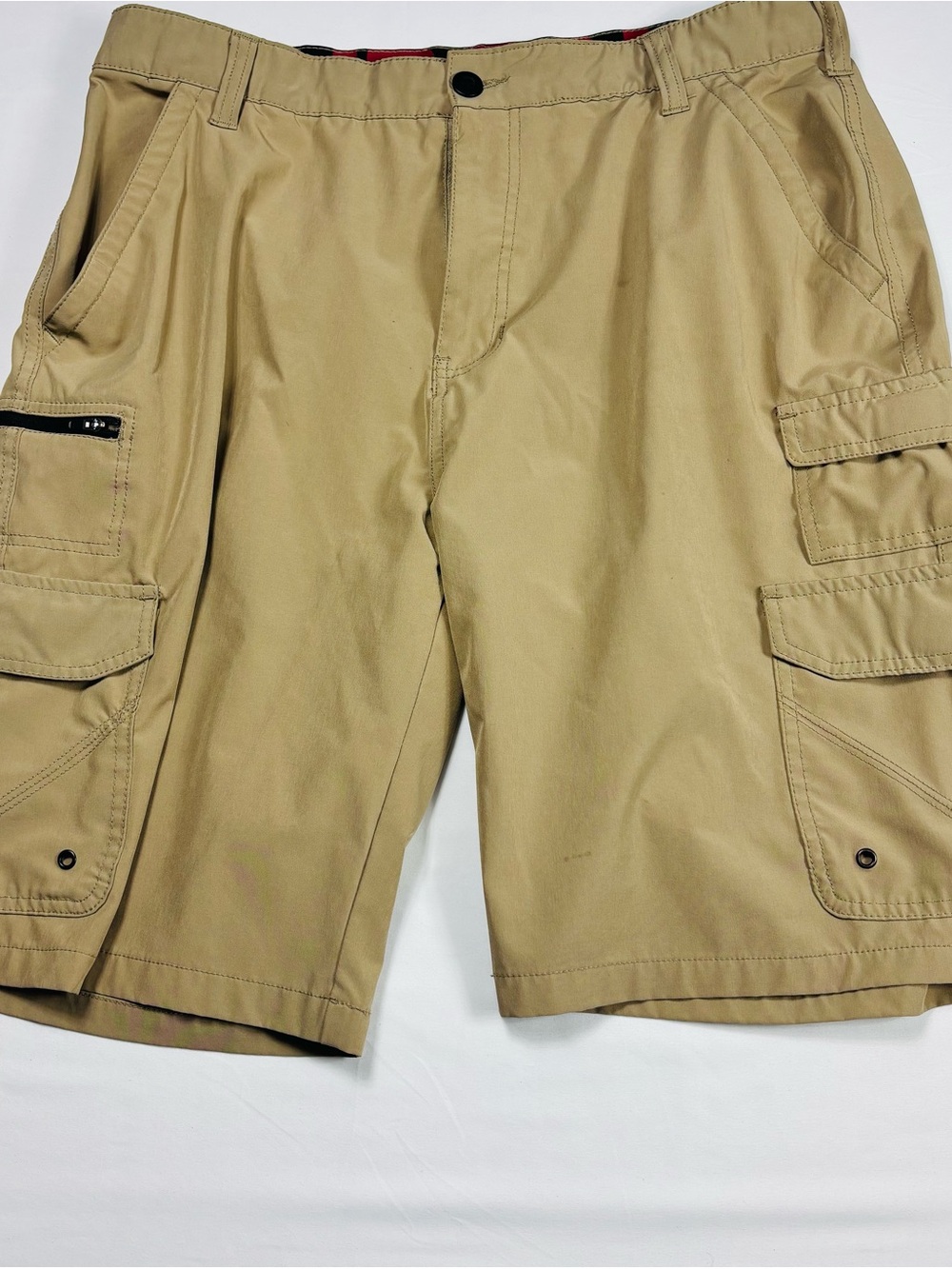 IRO Men's Khaki Cargo Shorts